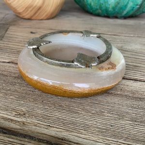 Onyx Ashtray - Trinket Dish